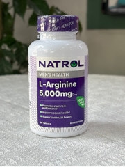 Thực phẩm chức năng Natrol L - Arginine 5000mg Mỹ
