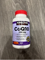Viên Uống Kirkland Signature CoQ10 300mg Hỗ Trợ Tim Mạch & Năng Lượng Tế Bào – Mỹ – 100 Viên