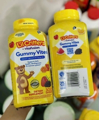 Kẹo dẻo gấu bổ sung ViTaMin LilCritters 300v Mỹ