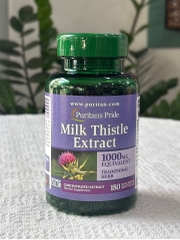 Viên Uống Thảo Mộc Puritan’s Pride Milk Thistle Extract 1000mg 180 viên