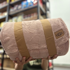 Chăn Lông Nhung UGG Màu Hồng (233 x 248 cm) Mỹ