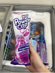 Kem Binggrae Power Cap Vị Nho Grape Ice Tube Hàn Quốc Kem Đá Trái Cây Mát Lạnh