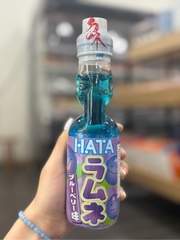 Nước ngọt Nhật HATA Ramune vị việt quất 200ml