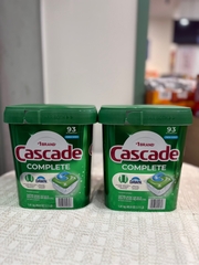 Viên rửa chén dùng cho máy rửa chén Cascade hương tươi mát 1.41kg Mỹ 93 viên
