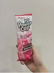 Kem Binggrae Power Cap Vị Dưa Hấu Watermelon Hàn Quốc Kem Đá Trái Cây Mát Lạnh