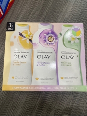 Set 3 Sữa Tắm Olay Essential Botanicals 700ml/Chai – Dưỡng Ẩm, Hương Hoa & Thảo Mộc Cao Cấp