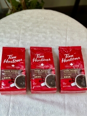 Cà Phê Bột Tim Hortons – Dark Roast Ground Arabica Coffee (340g)