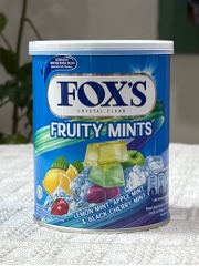 Kẹo Fox’s Trái Cây Bạc Hà 180g Indonesia