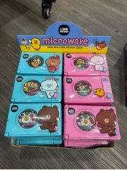 Kẹo trái cây tổng hợp LINE FRIENDS hộp hình lò vi sóng mini 6g Malaysia (1 cái)
