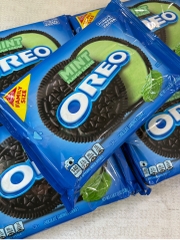 [ Hàng Nhập Mỹ ] Oreo Phiên Bản Tươi Mới - Bạc Hà Mát Lạnh Family Size 530g
