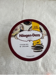 Kem Haagen Dazs cookies 473ml Bỉ
