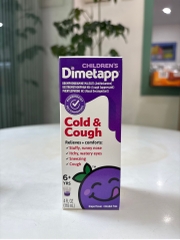[Hàng Mỹ] Si-rô Trị Cảm & Ho Cho Trẻ Em Dimetapp Cold & Cough 118ml – Từ 6 tuổi