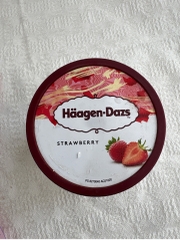 Kem Haagen Dazs dâu 473ml Bỉ