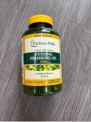 Tinh Dầu Hoa Anh Thảo Puritan’s Pride Evening Primrose Oil 1300mg – Hỗ Trợ Da & Nội Tiết Nữ (120 viên)