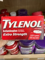 Thuốc Giảm đau Tylenol Acetaminophen Extra Strength 500mg 225 viên Mỹ