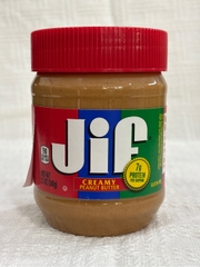 Bơ Đậu Phộng Mịn Jif Nhỏ 340g Mỹ