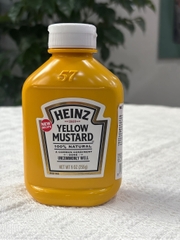 Mù tạt vàng Heinz 255g Mỹ