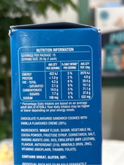 Bánh Oreo Mini 10 packs 204g