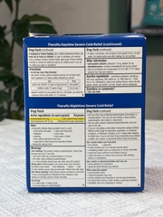 Trà Theraflu Cold Flu Mỹ 12 gói