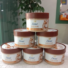 Tẩy tế bào chết body Dove Brown sugar & coconut butter 298g Mỹ