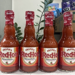 Sốt Ớt Nguyên Bản Frank’s RedHot Original Cayenne Pepper Sauce 354ml – Chấm, Ướp & Nấu Ăn Nhập Khẩu Mỹ