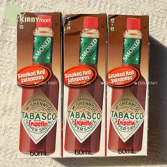 Tabasco Smoked Red Jalapeño 60ml – Sốt Ớt Xông Khói Mỹ Nhập Khẩu
