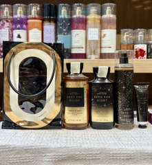 Set 4 Món Bath & Body Works Into The Night Mỹ – Xịt Thơm, Sữa Tắm, Dưỡng Thể & Kem Dưỡng Da Tay