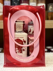 Set 4 Món Bath & Body Works Japanese Cherry Blossom Mỹ – Xịt Thơm, Sữa Tắm, Dưỡng Thể & Kem Dưỡng Da Tay