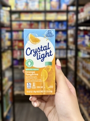 Bột Pha Nước Crystal Light Orange Tangerine (Hộp 10 Gói) 19.8g Mỹ