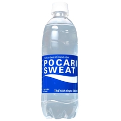 Nước Điện Giải Pocari Sweat 500ml – Nước Bù Ion Nhật Bản, Giải Khát Nhanh, Chai PET Tiện Lợi