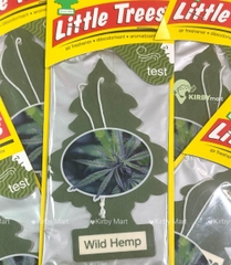 Cây thông treo xe khử mùi xe của hãng Little Trees, mùi “Wild Hemp”