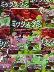 Kẹo Dẻo Kasugai Trái Cây Vị Nho Dâu Nho Xanh 102g Nhật Bản