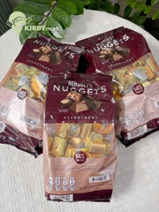 Kẹo Socola Hershey’s Nuggets Assortment 145 viên Mỹ (1.47kg/52oz) – Mix nhiều vị, hạt hạnh nhân, dark