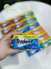 Kẹo cao su Trident Original không đường 28 thanh – Vị bạc hà nguyên bản Thái