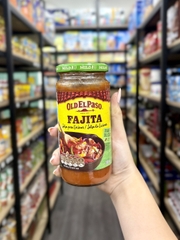 Sốt Nấu Fajita Old El Paso Mild 395g – Sốt Ướp & Nấu Món Mexico Cho Gà, Bò, Taco, Burrito