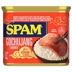 SPAM Gochujang Hàn Quốc 340g – Thịt hộp vị tương ớt lên men cay nhẹ Spam Korean Chili Luncheon Meat