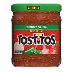 Sốt Chấm Tostitos Chunky Salsa Medium Vị Cà Chua Cay Vừa Mỹ 439g