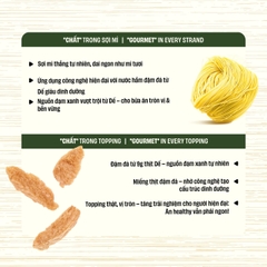 Mì Đạm Dế REC REC - Vị Sốt Kem Nấm Truffle