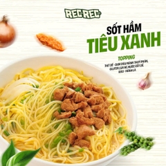 Mì Đạm Dế REC REC - Vị Sốt Hầm Tiêu Xanh