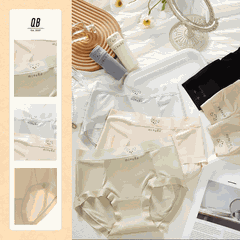 Quần lót nữ QB họa tiết mèo phong cách dễ thương 16E