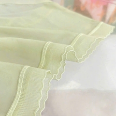 Quần lót nữ QB trơn viền lượn sóng phối chữ “ORDINARY DAY” 16E