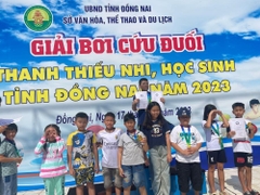 Học Trò Thầy Tiun Gom Huy Chương Vàng Giải Bơi Cứu Đuối Tỉnh Đồng Nai