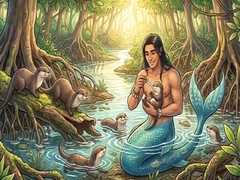 Chàng tiên cá tạo ra chương trình bơi lặn hoàn hảo để cứu rừng đước