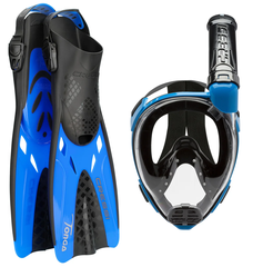 Bộ Chân Vịt + Ống Thở Lặn Baron + Tonga