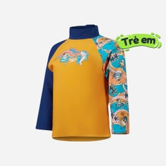 Áo Bơi Chống Nắng Bé Trai Printed - Vàng