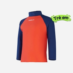 Áo Bơi Chống Nắng Bé Trai Unisex Essentials - Cam