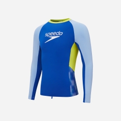 Áo Bơi Chống Nắng Nam 2.0 Ls Rash Top Xanh Dương