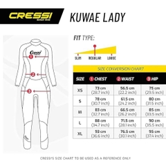 Đồ Bơi Nữ Tay Dài Kuwae Multi Thk
