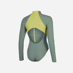 Đồ Bơi Một Mảnh Nữ Tay Dài Năng Động