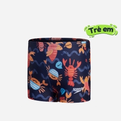 Quần Bơi Bé Trai Digital Allover - Xanh Navy